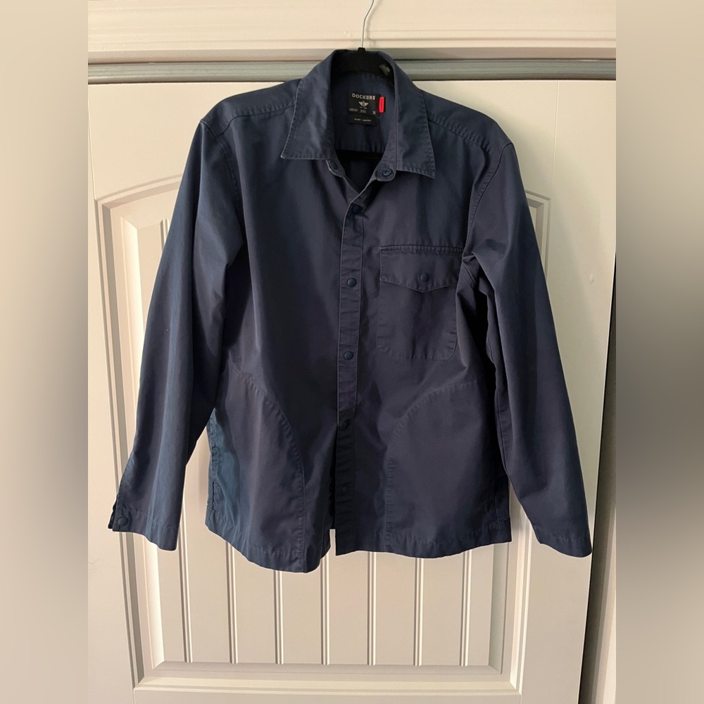 Docker Shirt Jacket - Blue